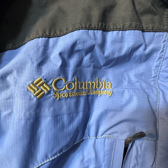 Vintage Columbia Titanium Omni-Tech Women’s 3-in-1 Jacket Light Blue Black Large - Picture 4 of 16